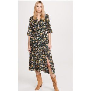 Apiece Apart Floral Agata Dress Size 4